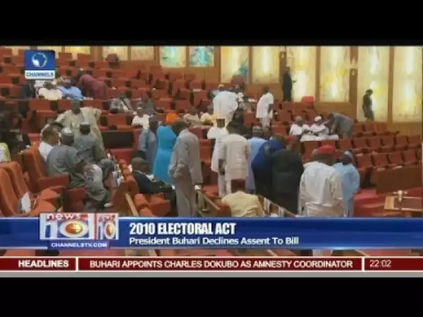 Video: Buhari Withholds Accent To Proposed Electoral Amendment